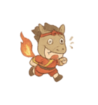 紙馬少年の霊祭ダッシュ（個別スタンプ：15）