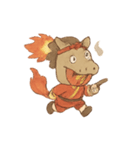 紙馬少年の霊祭ダッシュ（個別スタンプ：16）