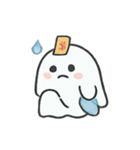 まんまるゴースト びっくり顔劇場（個別スタンプ：2）