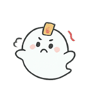 まんまるゴースト びっくり顔劇場（個別スタンプ：19）