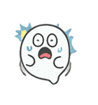 まんまるゴースト びっくり顔劇場（個別スタンプ：22）