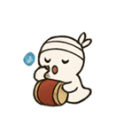 霊鼓ゴーストの夜番パレード（個別スタンプ：22）