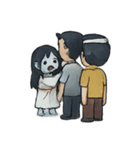 交替ミスるおばけちゃん（個別スタンプ：2）