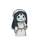 交替ミスるおばけちゃん（個別スタンプ：3）