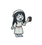 交替ミスるおばけちゃん（個別スタンプ：8）