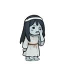 交替ミスるおばけちゃん（個別スタンプ：9）