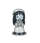 交替ミスるおばけちゃん（個別スタンプ：14）