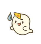 ちびオバケ 深夜パレード（個別スタンプ：4）