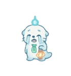 幽霊ラッコの灯籠流し（個別スタンプ：17）