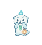 幽霊ラッコの灯籠流し（個別スタンプ：22）