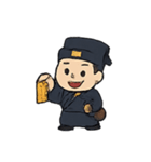 ビビり道士の七月奮闘記（個別スタンプ：11）