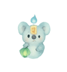 幽霊コアラ灯籠漂い（個別スタンプ：2）