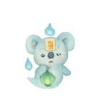 幽霊コアラ灯籠漂い（個別スタンプ：6）