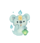 幽霊コアラ灯籠漂い（個別スタンプ：7）