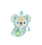 幽霊コアラ灯籠漂い（個別スタンプ：9）