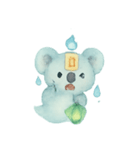 幽霊コアラ灯籠漂い（個別スタンプ：12）