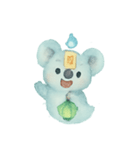 幽霊コアラ灯籠漂い（個別スタンプ：13）