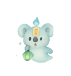 幽霊コアラ灯籠漂い（個別スタンプ：16）