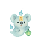 幽霊コアラ灯籠漂い（個別スタンプ：17）