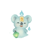 幽霊コアラ灯籠漂い（個別スタンプ：18）