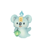 幽霊コアラ灯籠漂い（個別スタンプ：19）