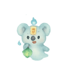 幽霊コアラ灯籠漂い（個別スタンプ：20）