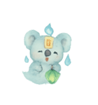 幽霊コアラ灯籠漂い（個別スタンプ：21）