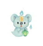 幽霊コアラ灯籠漂い（個別スタンプ：24）