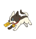 陰陽いぬの霊界パトロール（個別スタンプ：1）