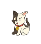 陰陽いぬの霊界パトロール（個別スタンプ：3）