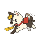 陰陽いぬの霊界パトロール（個別スタンプ：9）