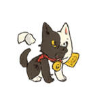 陰陽いぬの霊界パトロール（個別スタンプ：21）