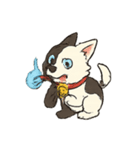 陰陽いぬの霊界パトロール（個別スタンプ：23）