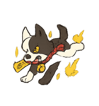 陰陽いぬの霊界パトロール（個別スタンプ：24）