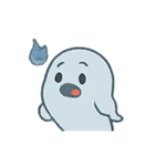 まるまるブルーゴースト登場（個別スタンプ：5）