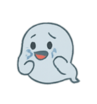 まるまるブルーゴースト登場（個別スタンプ：9）