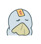 まるまるブルーゴースト登場（個別スタンプ：10）