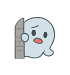 まるまるブルーゴースト登場（個別スタンプ：14）