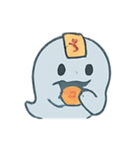 まるまるブルーゴースト登場（個別スタンプ：15）