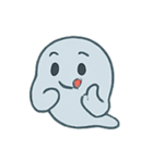 まるまるブルーゴースト登場（個別スタンプ：16）
