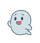 まるまるブルーゴースト登場（個別スタンプ：21）