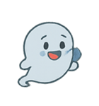 まるまるブルーゴースト登場（個別スタンプ：22）