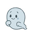まるまるブルーゴースト登場（個別スタンプ：23）