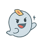 まるまるブルーゴースト登場（個別スタンプ：24）