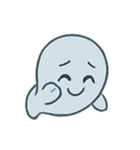 まるまるブルーゴースト登場（個別スタンプ：28）