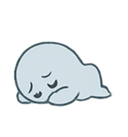 まるまるブルーゴースト登場（個別スタンプ：30）