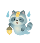 幽霊アライグマの灯籠散歩（個別スタンプ：10）