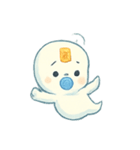 おばけベビーの夜のおさんぽ（個別スタンプ：2）