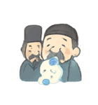 おばけベビーの夜のおさんぽ（個別スタンプ：4）