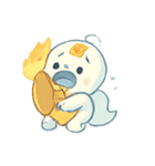 おばけベビーの夜のおさんぽ（個別スタンプ：7）